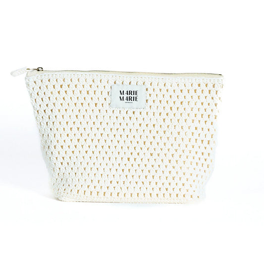 Marie Marie - Large Pouch, Cream