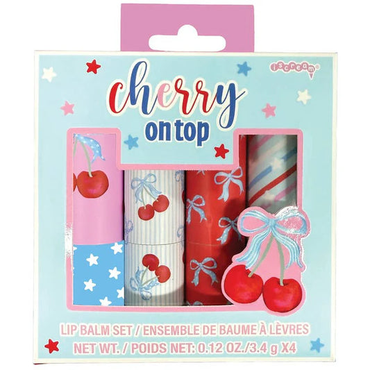 ISCREAM - Cherry on Top Lip Balm Set