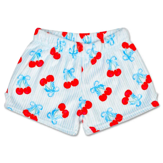 ISCREAM - Cherry on Top Plush Shorts