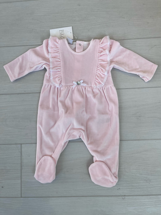 Paz Rodriguez Knit Newborn Romper Ternura OI 24-25 005-191945