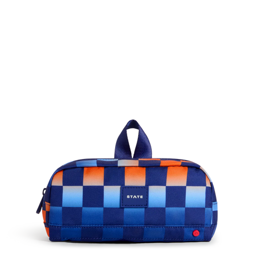 State - Clinton Pencil Case, Gradient Checkerboard