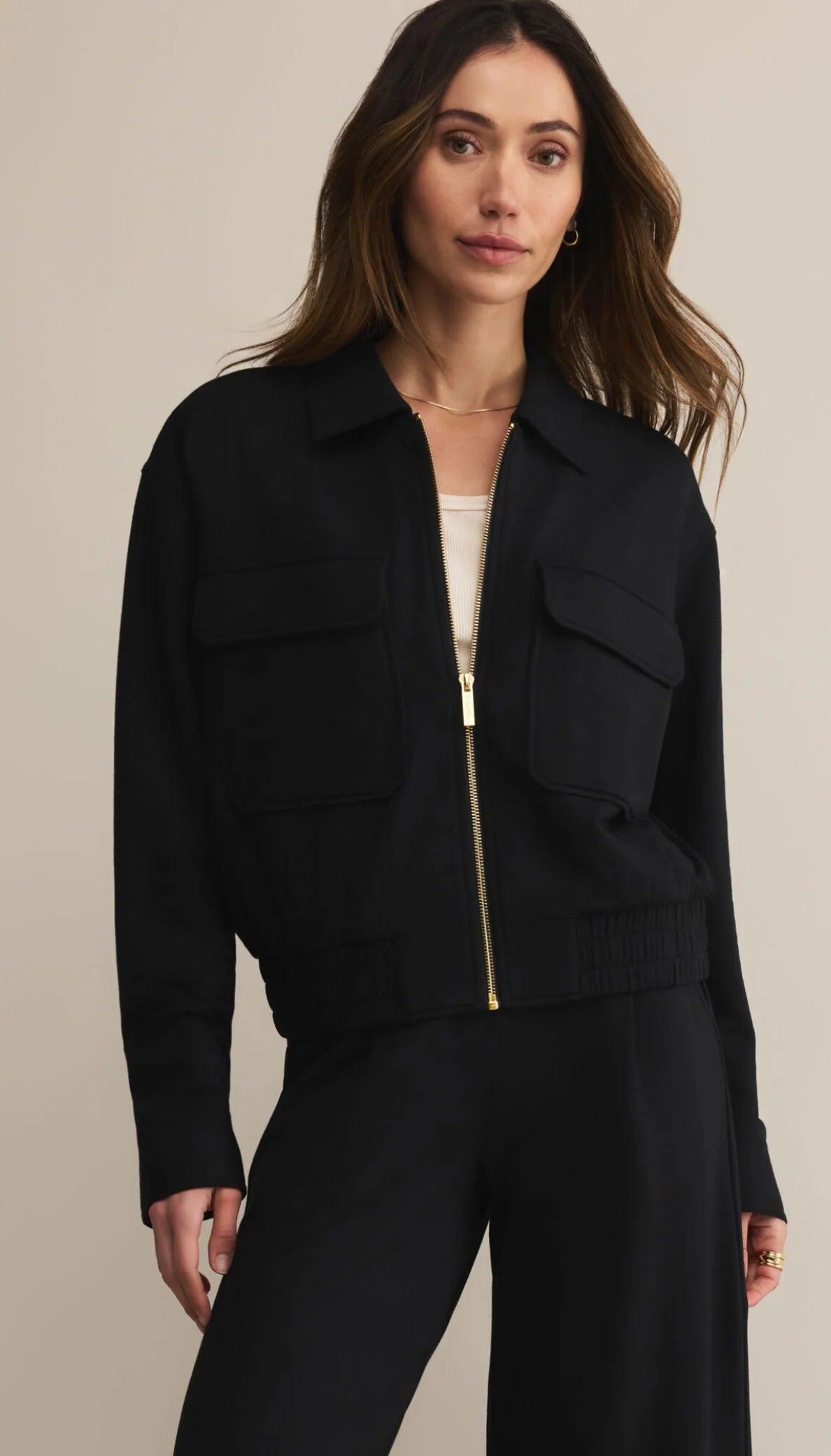 Z Supply - Escape Fleece Jacket, Black