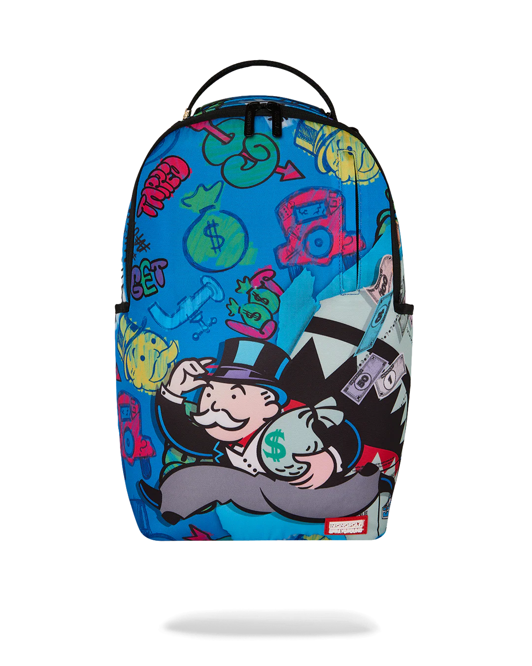 Sprayground - Monopoly Blue Tear Through Backpack