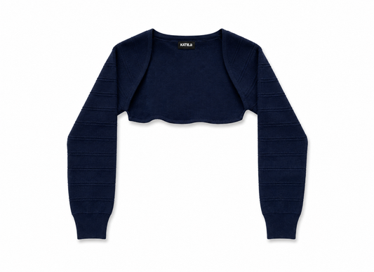 Katie J - Tween Shrug, Evening Blue