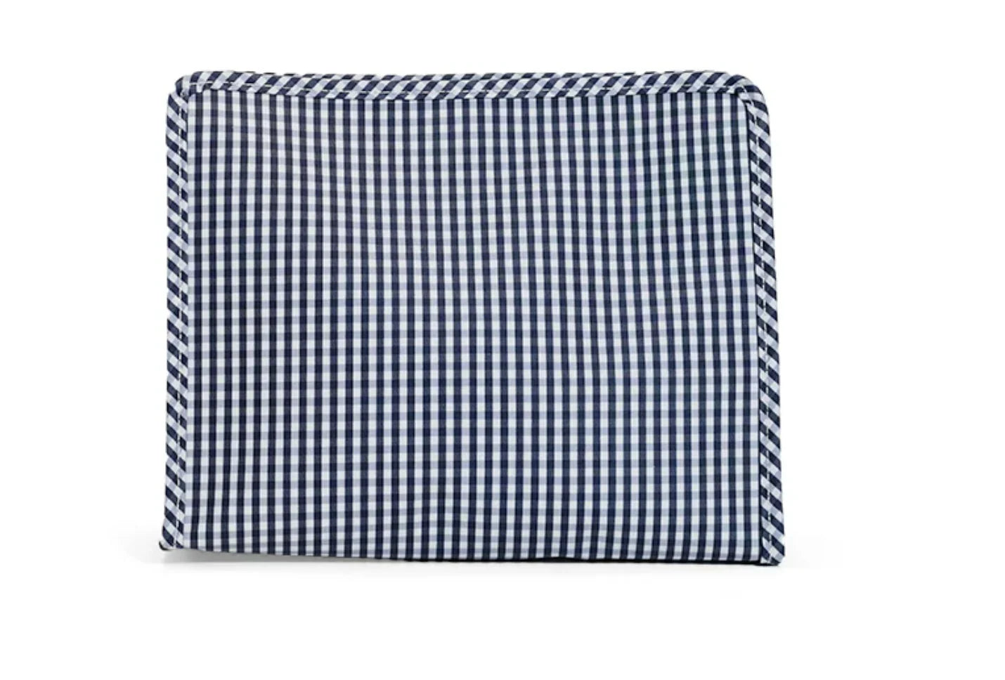 TRVL - Roadie Large Zip Pouch, Gingham Navy