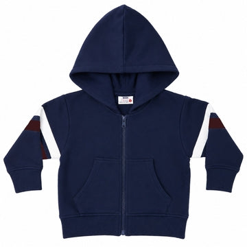 Mish - Striped Zip Up & Joggers, Navy