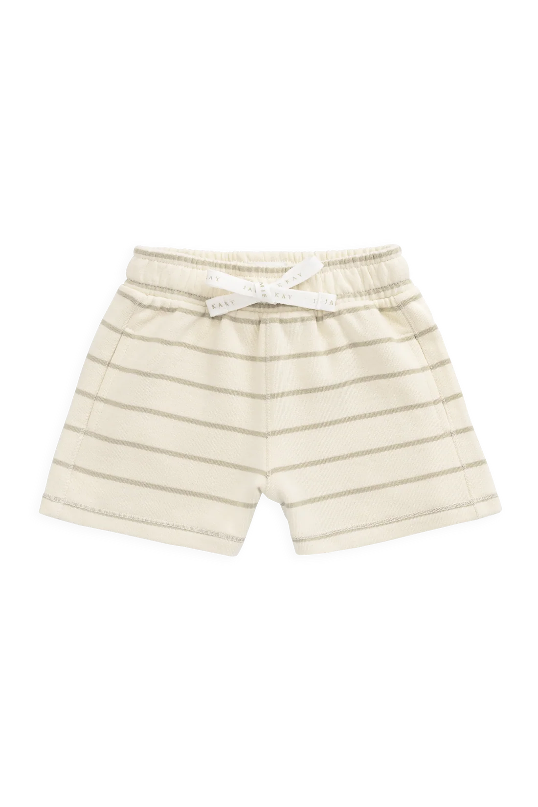 Jamie Kay - Jalen Shorts, Horizon Stripe Lichen/Cloud