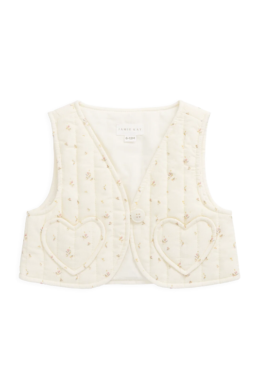 Jamie Kay - Londyn Pincord Vest, Dina Antique