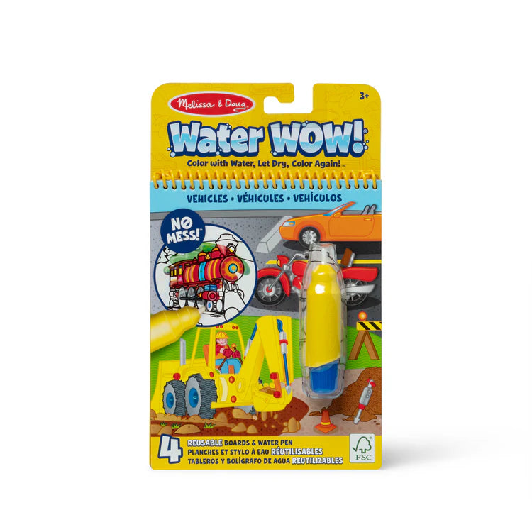 Melissa & Doug - Water Wow, Vehicles