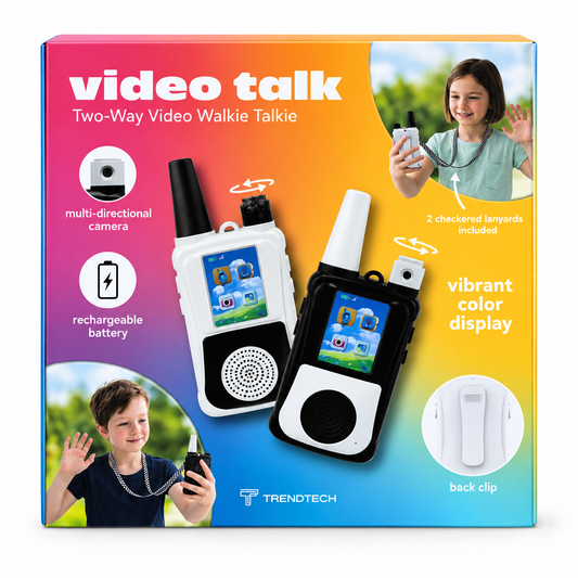 Trendtech - Two Way Video Walkie with Adjustable Camera