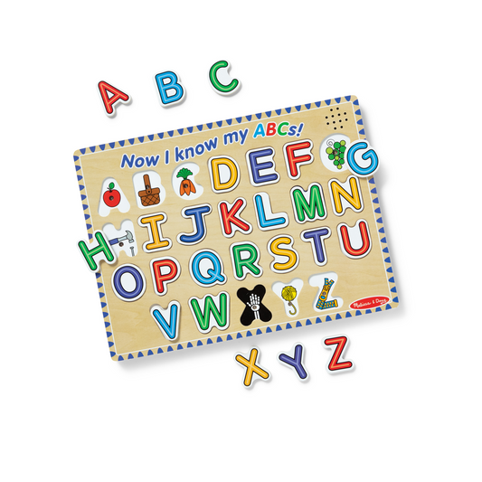 Melissa and Doug Alphabet Sound Puzzle- 26 Pieces