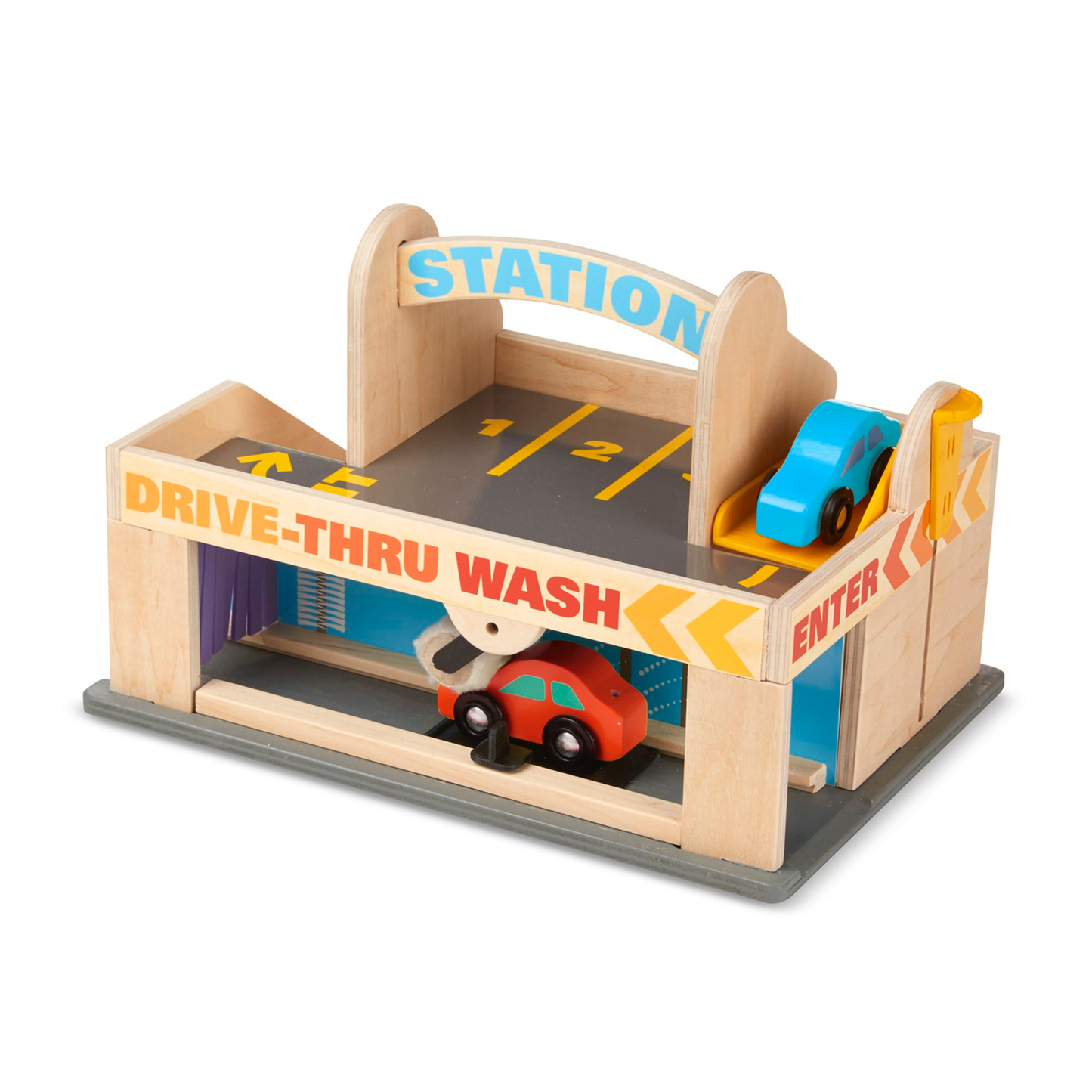 Melissa and Doug Service Station Parking Garage