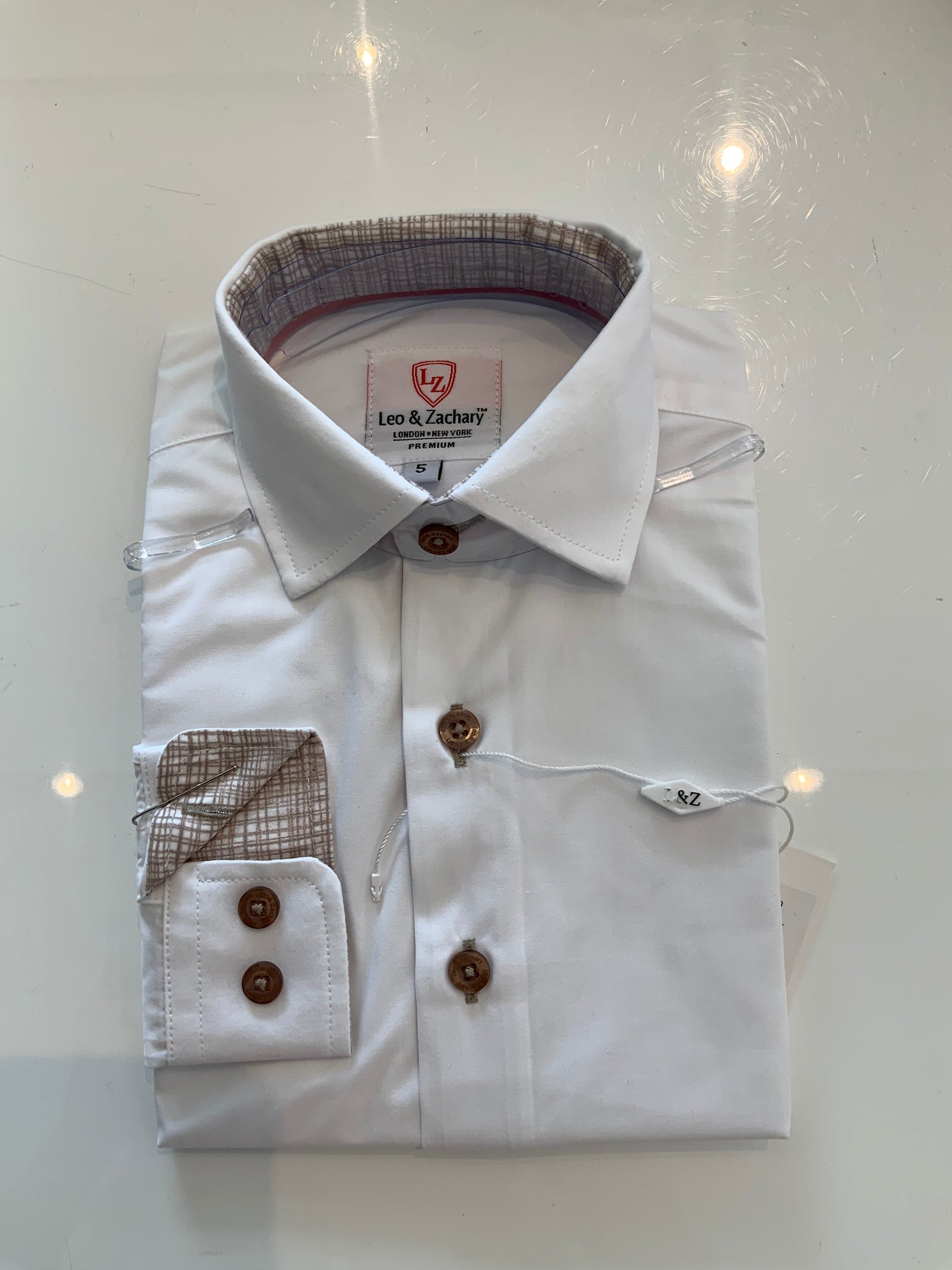 Leo and Zach Premium Dress Shirt