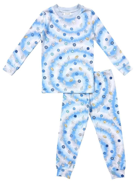 Esme - Boys Long Sleeve Pajamas, Challah Back