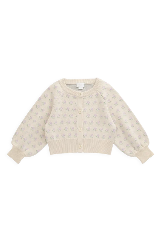 Jamie Kay - Evie Knitted Cardigan, Vanilla Evie
