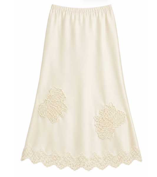 Katie J - Tween Elizabeth Skirt, Ivory