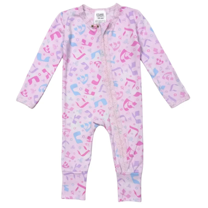 Esme - Lace Flip-Footie, Miracle