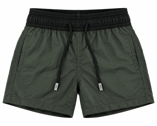 Pier St Barth - Pier Men’s Swim Shorts, Mehandi Crush