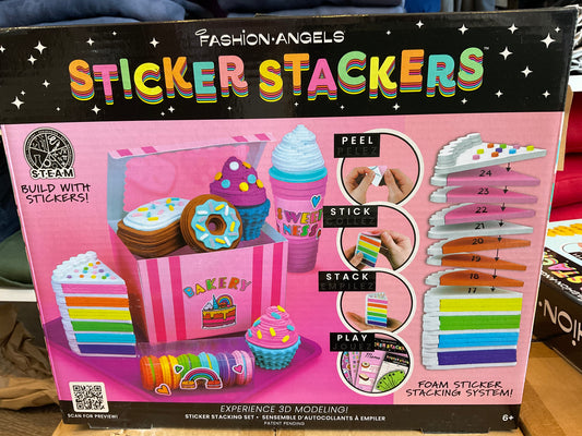 Fashion Angeles sticker stackers bakery