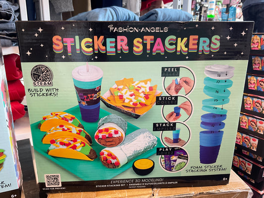 Fashion Angeles sticker stackers tacos