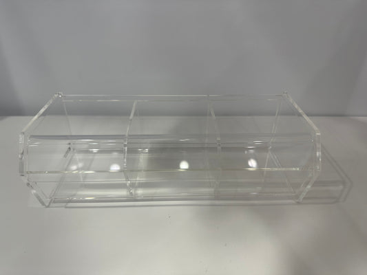 Acrylic 3 compartment box