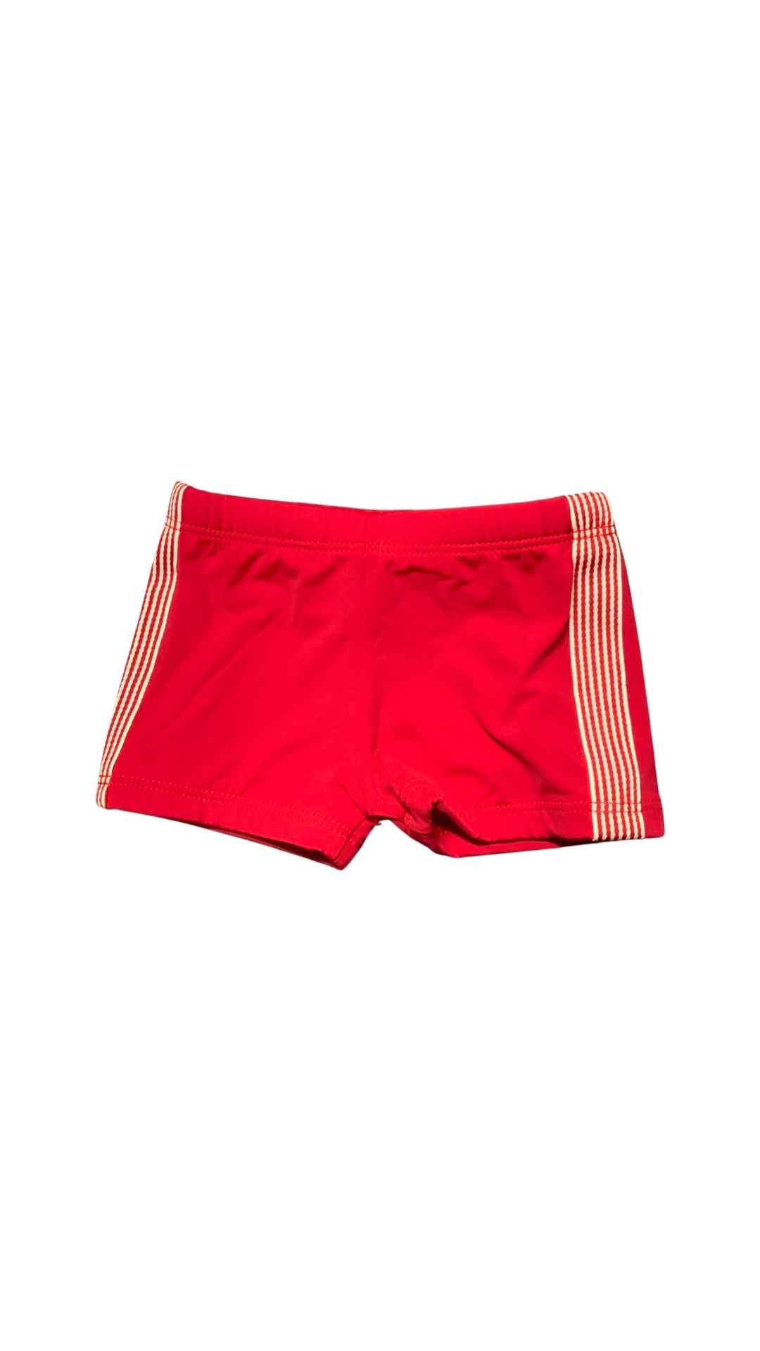 Planet sea boys red tight bathing suit