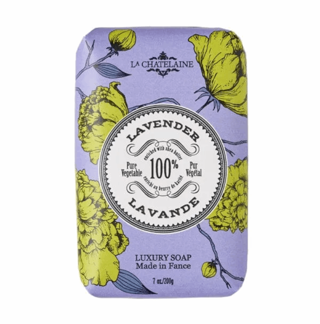LaChatelaine Lavender 200g Luxury Soap