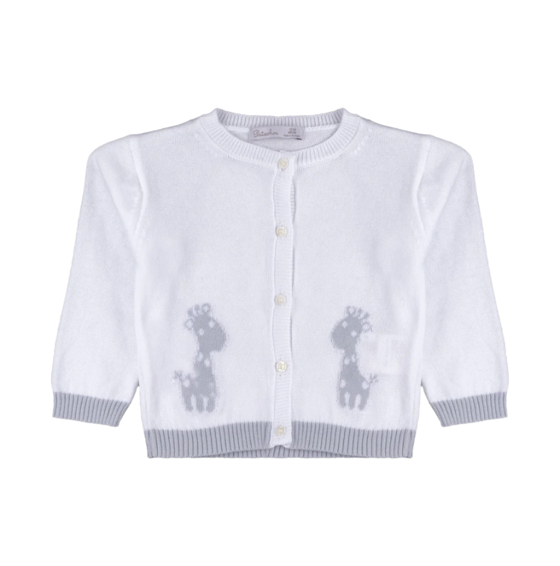 Patachou Baby Boys Giraffes Cardy Tricot