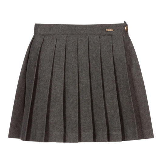 Patachou Girls Grey Woven Skirt