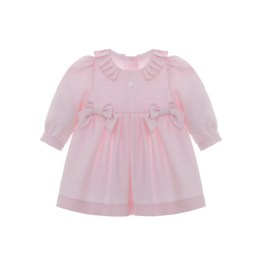 Patachou Pink Woven Baby Girls Dress