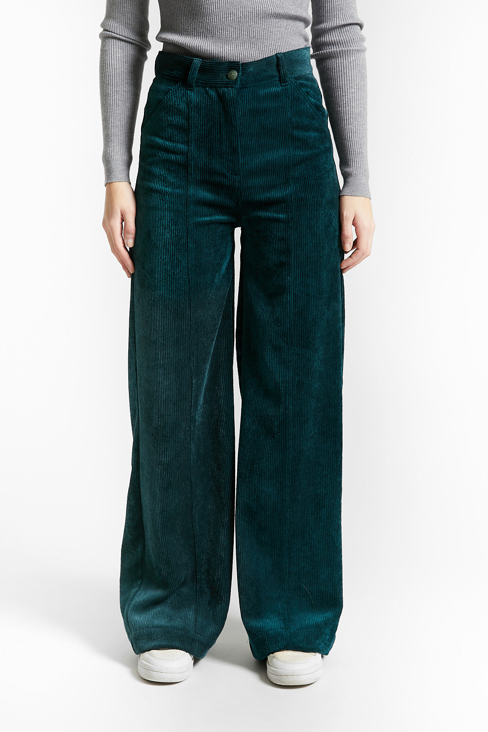 ROMBO - WIDE LEG CORDUROY TROUSERS