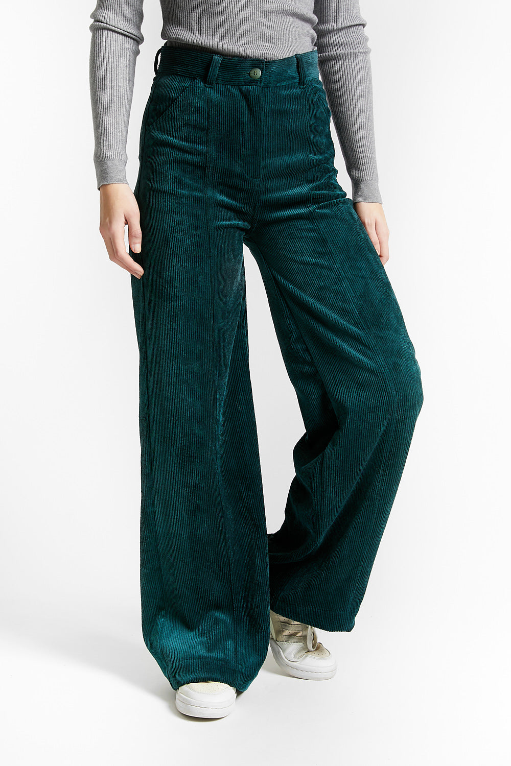 ROMBO - WIDE LEG CORDUROY TROUSERS