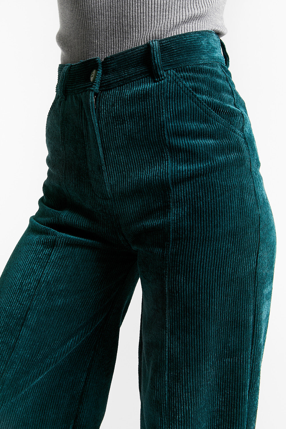 ROMBO - WIDE LEG CORDUROY TROUSERS