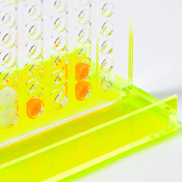 Sunnylife Mini Lucite 4 In A Row Limited Edition Neon