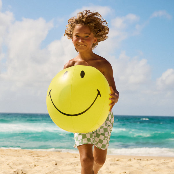 Sunnylife Pool Ring and Ball Set Smiley