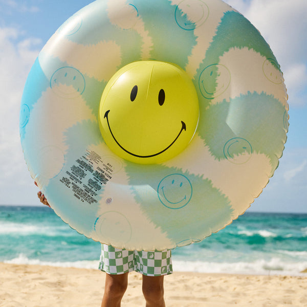 Sunnylife Pool Ring and Ball Set Smiley