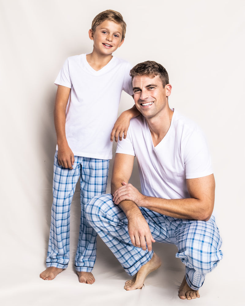 Petite Plume Seafarer Tartan Pajama Pants