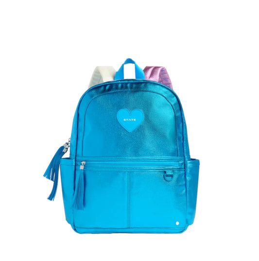 STATE Bags - Kane Kids Double Pocket Blue