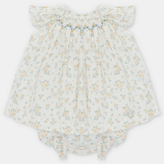 Martin Aranda - Printed Dress & Bloomer Set Lucca