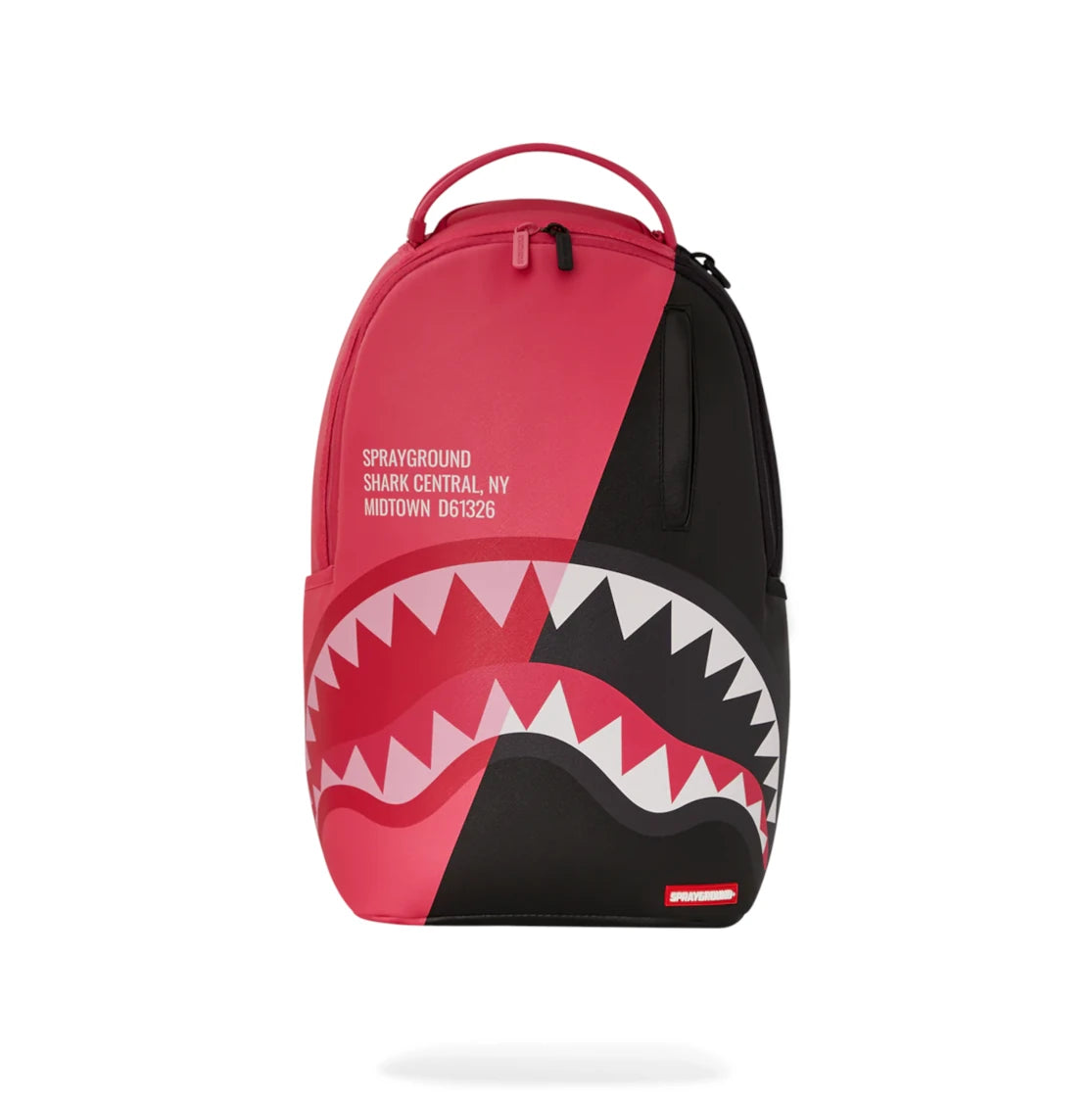 SPRAYGROUND Pink Bookbag - SHARK CENTRAL PINK SLICE DLXSV BACKPACK (B6252)