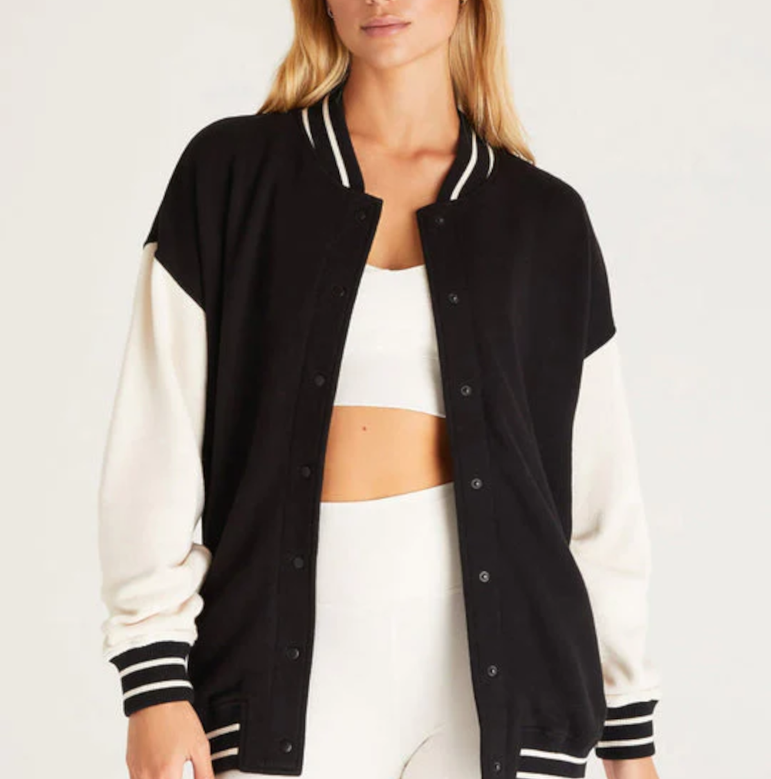 Z Supply Varsity Fleece Jacket