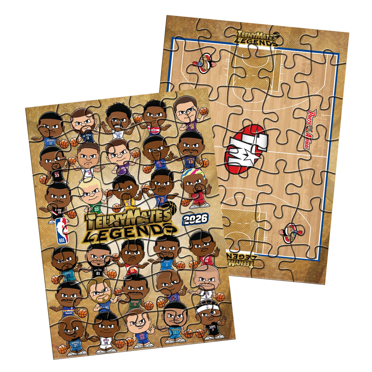 Party Animal - NBA Legends TeenyMates 2026 Gravity Feed Display