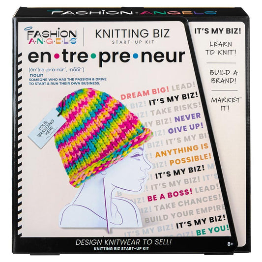 Fashion Angels It's My Biz Knitting Business Kit