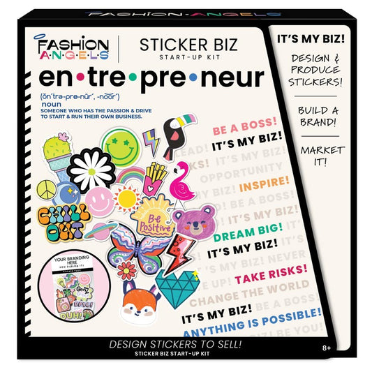 Fashion Angels It's My Biz Sticker Business Kit