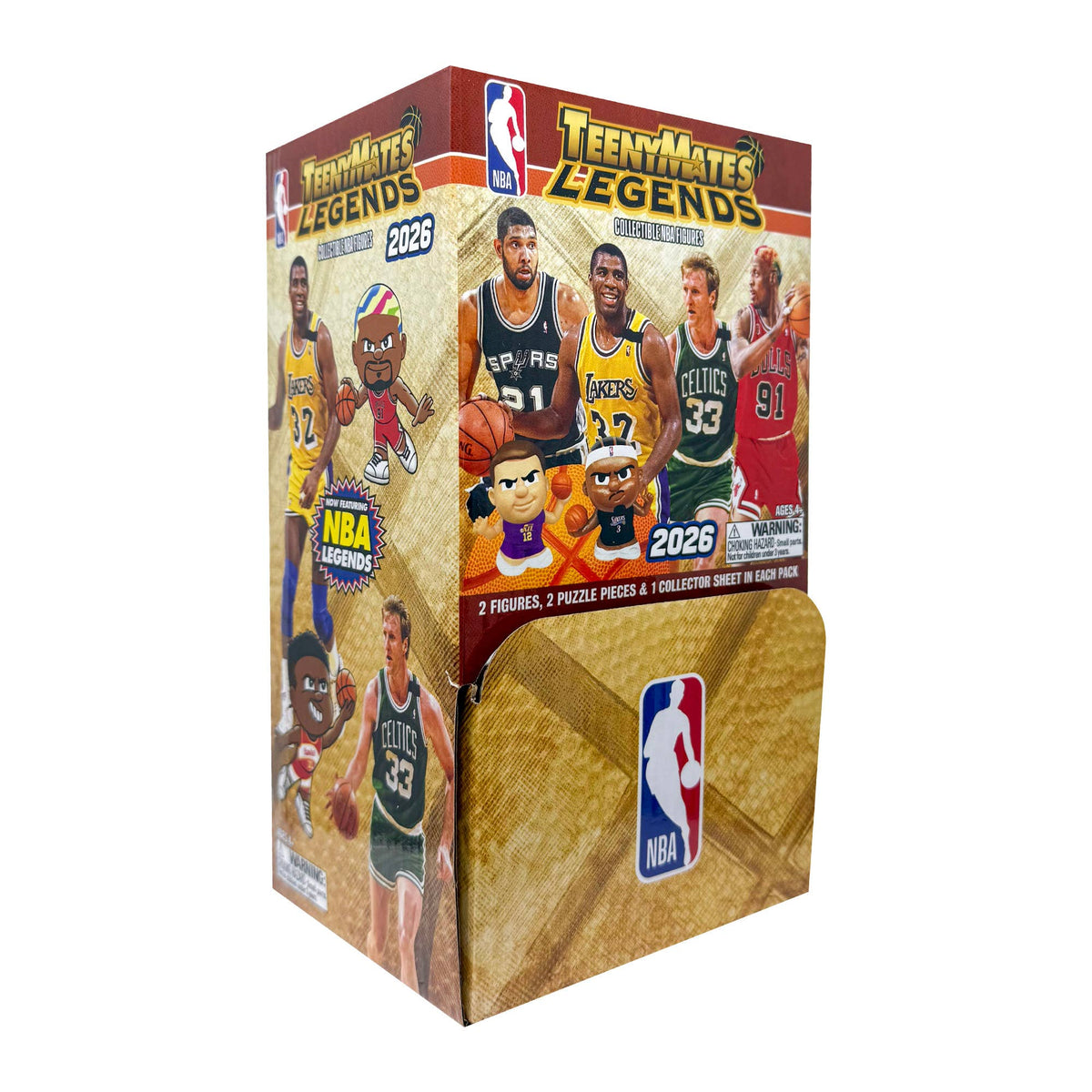 Party Animal - NBA Legends TeenyMates 2026 Gravity Feed Display