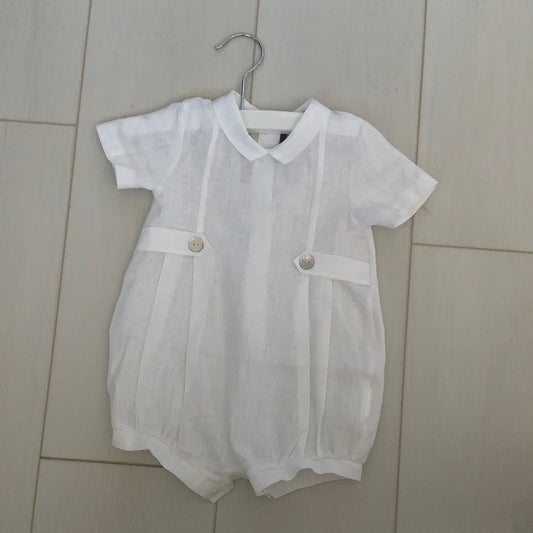 Jo Milano White linen romper