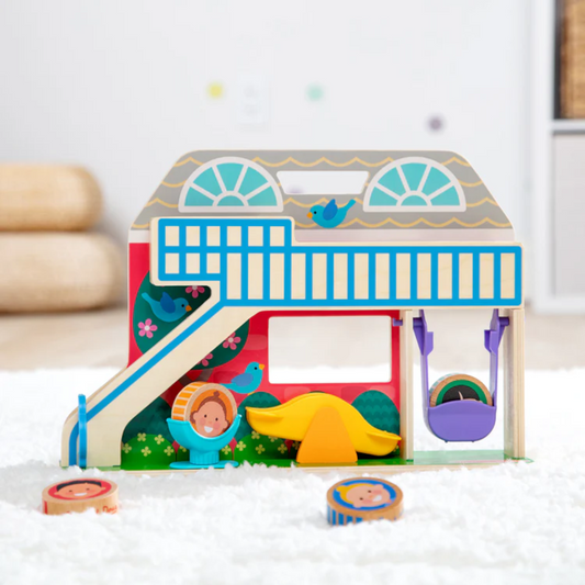 Melissa & Doug Go Tots Schoolyard Tumble | Kids' Play Set