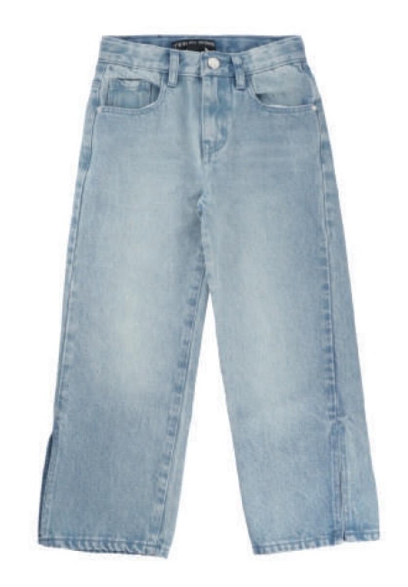 IIMJ Toulouse Blue Flared Jeans with Split Hem