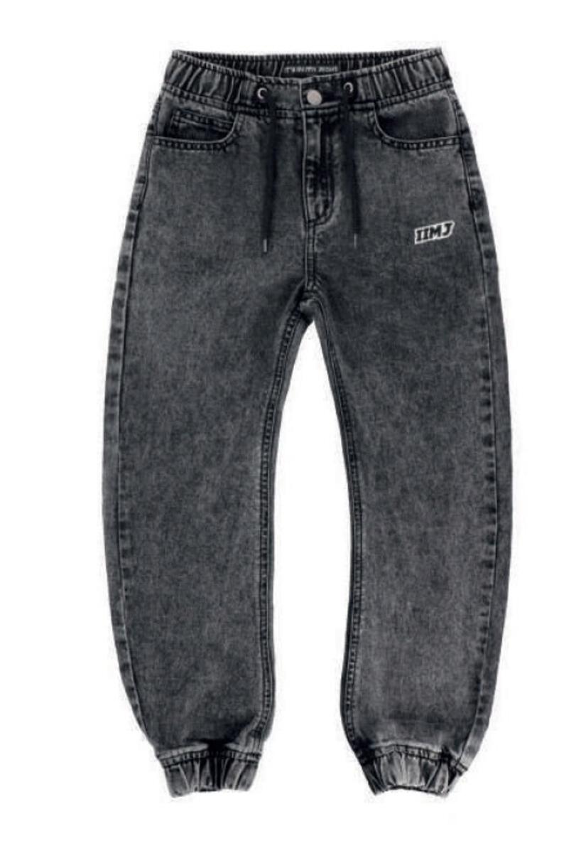 IIMJ Luca Acid Wash Denim Track Pant