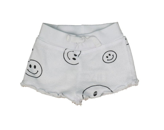 T2Love Girls Smiley Sweat Shorts